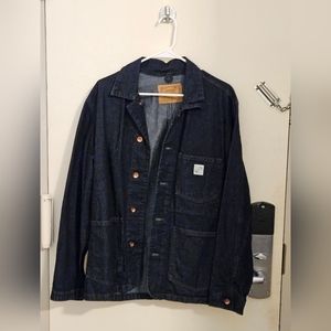 GAP workforce chore denim navy jacket